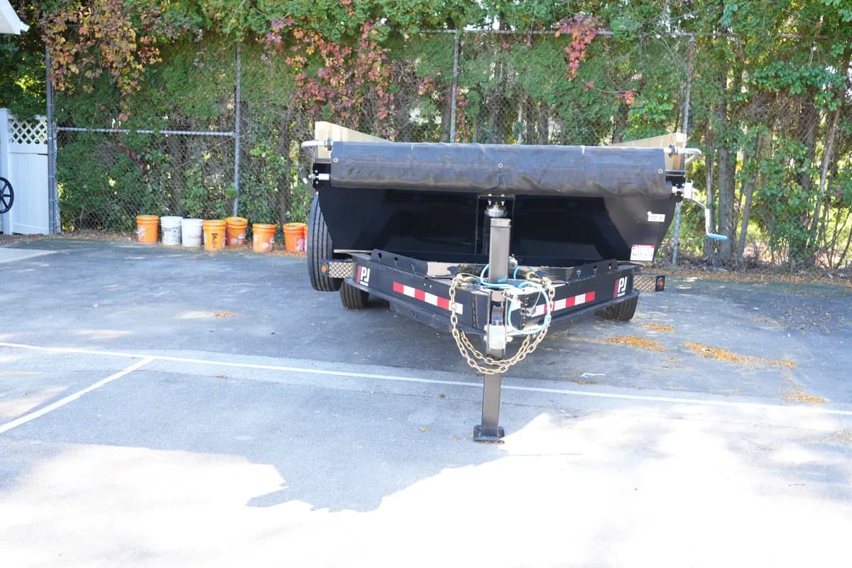 2026 PJ DT1162 16' dump trailer, hitch